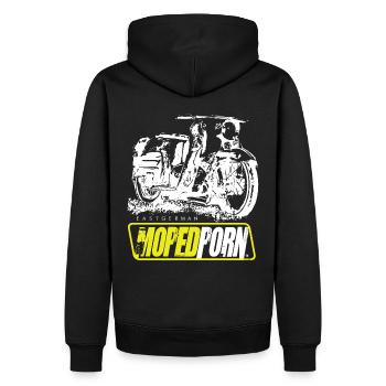 Simson Schwalbe KR51 - CYCLOMOTEUR - Sweat à capuche Premium bio Homme - noir - Dos - Nico (187cm)