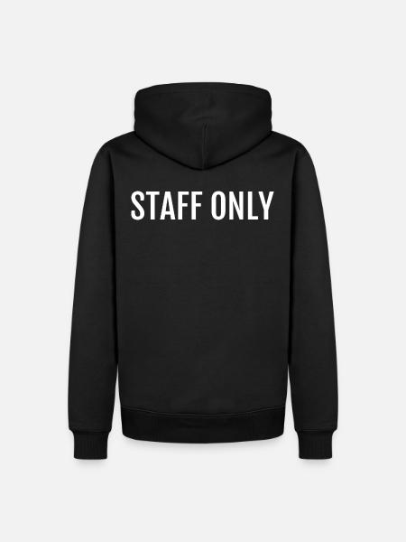 T Shirt Design 6 - Männer Premium Bio Hoodie - Schwarz
