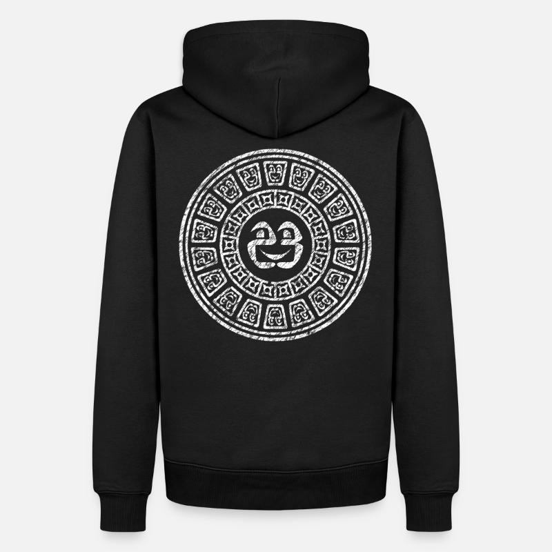 23k19maya - Sweat à capuche Premium bio Homme - noir