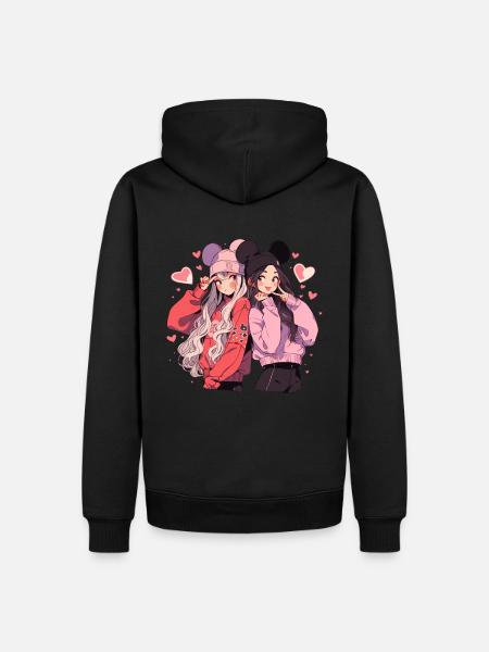 Cuties - Men’s Premium Organic Hoodie - black