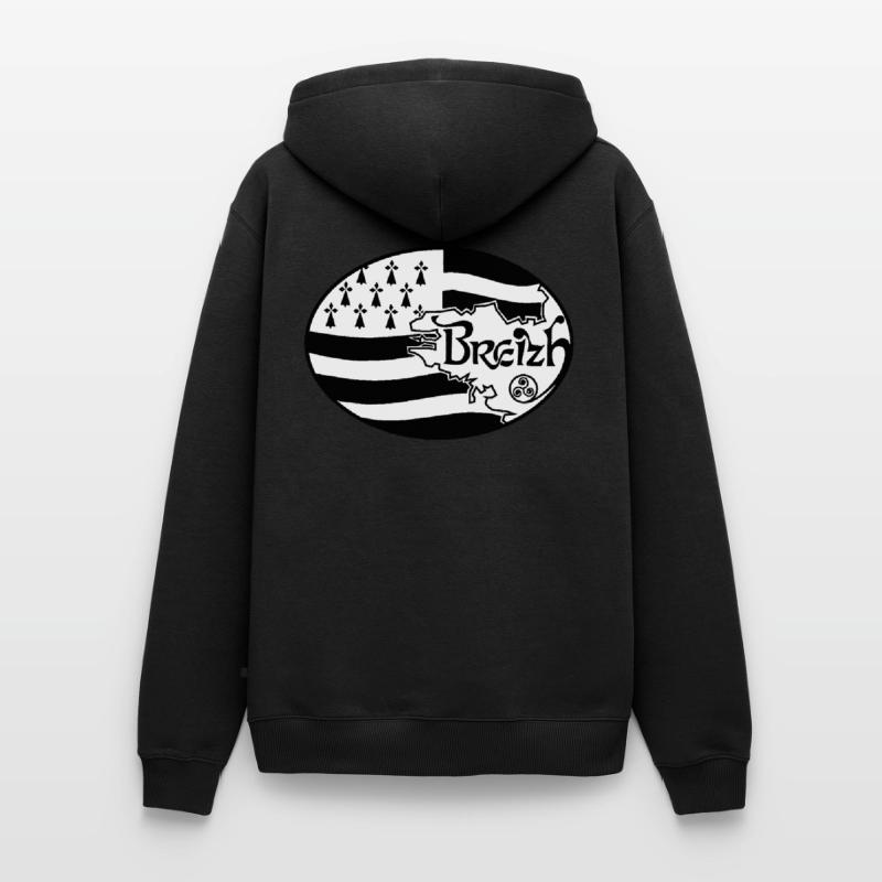 Flag Britain authentic Men’s Premium Organic Hoodie