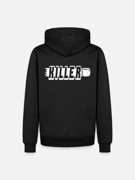 Killer - Men’s Premium Organic Hoodie - black