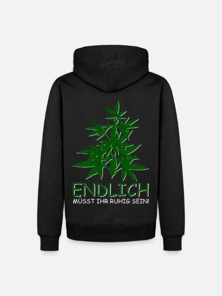 Cannabis Legal - Men’s Premium Organic Hoodie - black