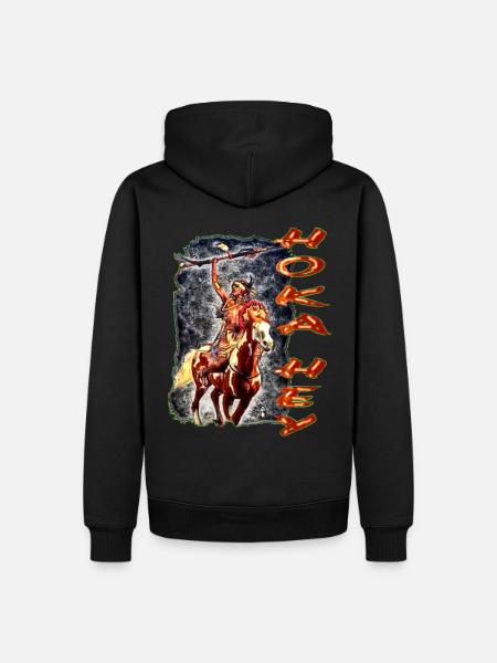 HOKA HEY 2 - Men’s Premium Organic Hoodie - black