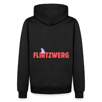 Flirt Nain Costume Nain Costume Nain - Sweat à capuche Premium bio Homme - noir - Dos - Nico (187cm)