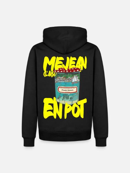 Anse Méjean in a pot - Men’s Premium Organic Hoodie - black