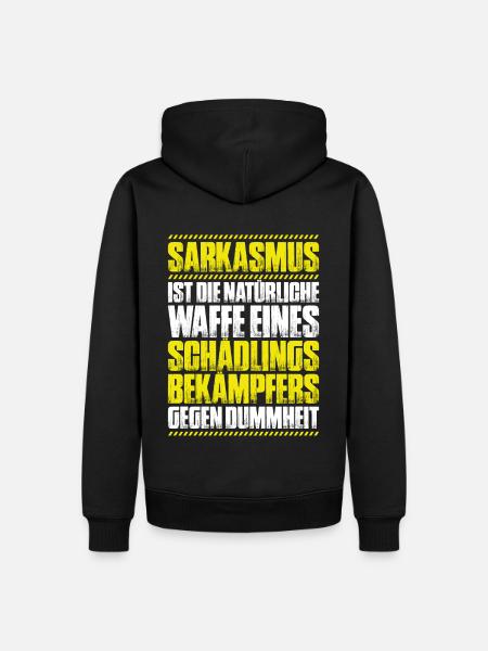 Schädlingsbekämpfer Kammerjäger Exterminator - Männer Premium Bio Hoodie - Schwarz