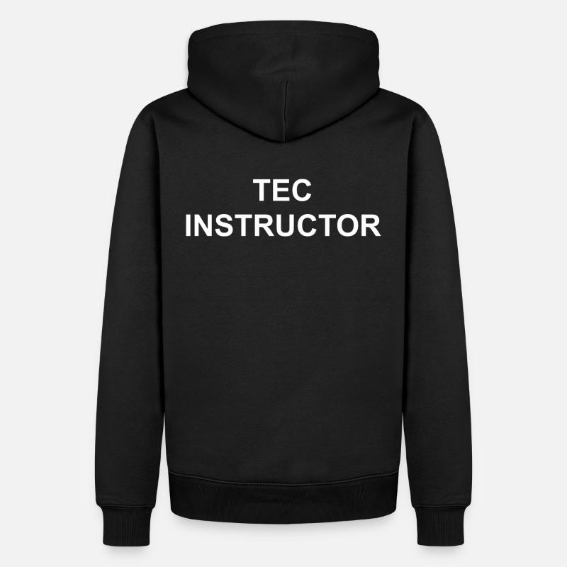 TEC INSTRUCTOR - Men’s Premium Organic Hoodie - black