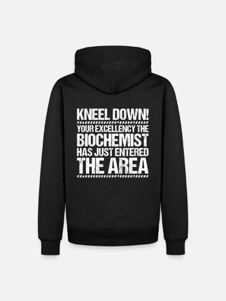 Biochemiker Biochemie Biochemistry Biochemist - Men’s Premium Organic Hoodie - black