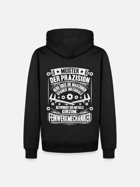 Precision mechanic Precision Machinist - Men’s Premium Organic Hoodie - black