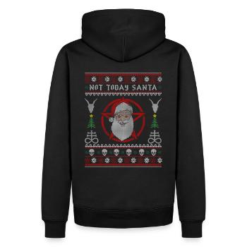 I Baphomet Death Metal - Men’s Premium Organic Hoodie - black - Back - Nico (187cm)