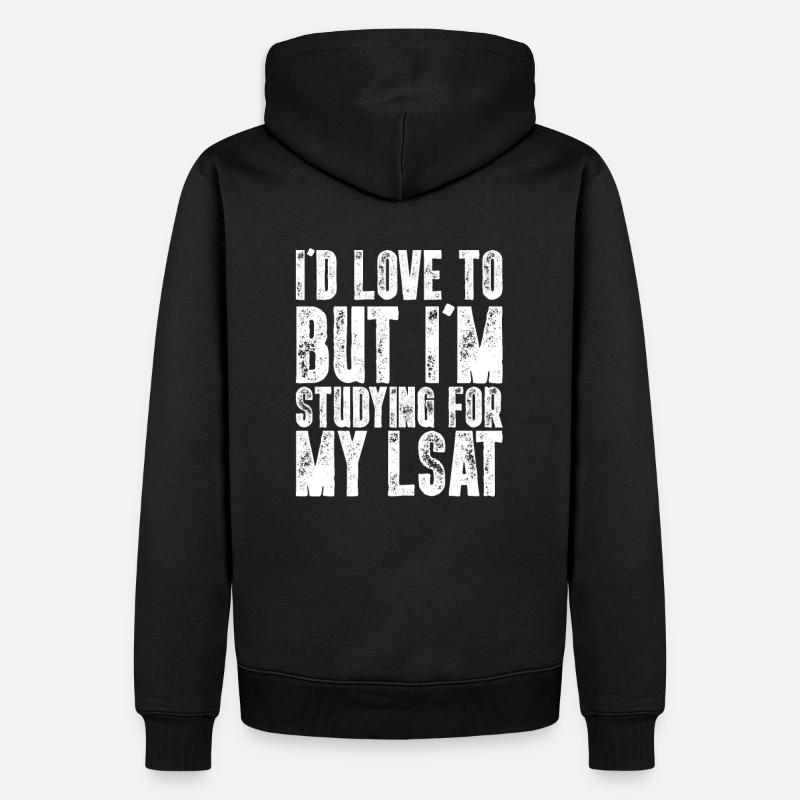 56541608544113146 avant - Sweat à capuche Premium bio Homme - noir