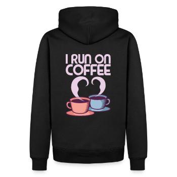 front 49721607696347919 - Männer Premium Bio Hoodie - Schwarz - Hinten - Nico (187cm)