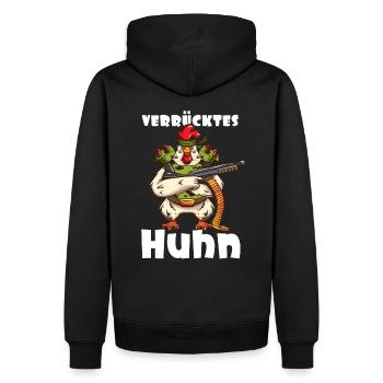 front 68541611239130944 - Männer Premium Bio Hoodie - Schwarz - Hinten - Nico (187cm)