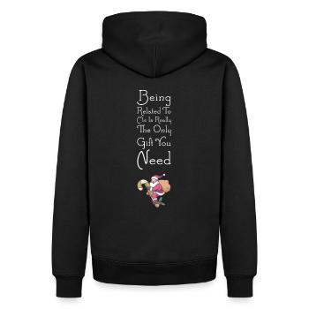 front 57511606848196513 - Männer Premium Bio Hoodie - Schwarz - Hinten - Nico (187cm)