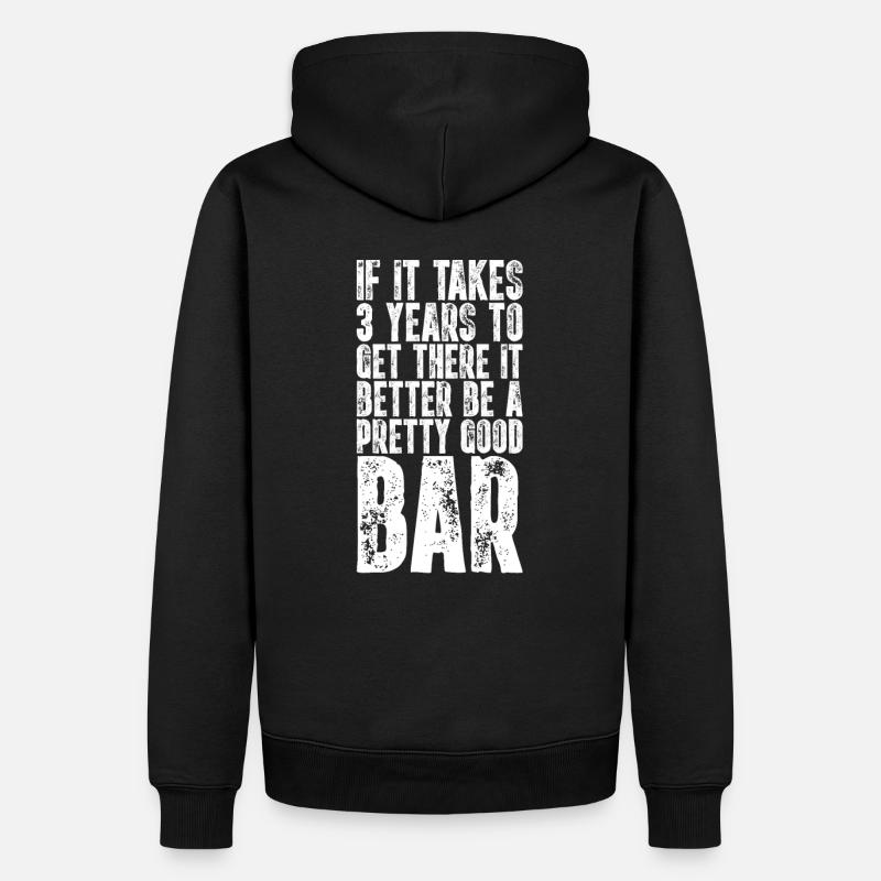 front 46901608544194879 - Männer Premium Bio Hoodie - Schwarz