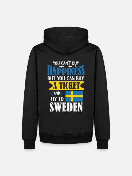 TicketSweden - Men’s Premium Organic Hoodie - black