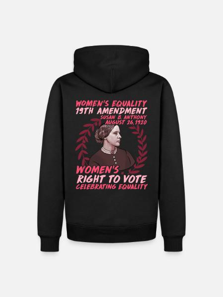 Woman Rights 1 - Men’s Premium Organic Hoodie - black