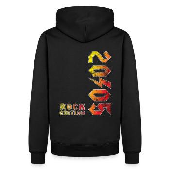 Birthday Rock Edition 2005 - Sweat à capuche Premium bio Homme - noir - Dos - Nico (187cm)