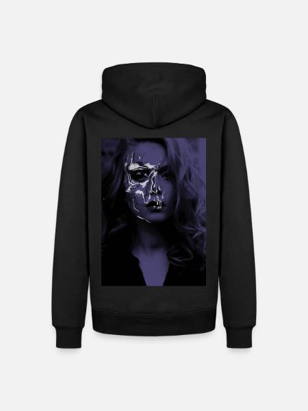 Vampire Girl // Femme - Sweat à capuche Premium bio Homme - noir