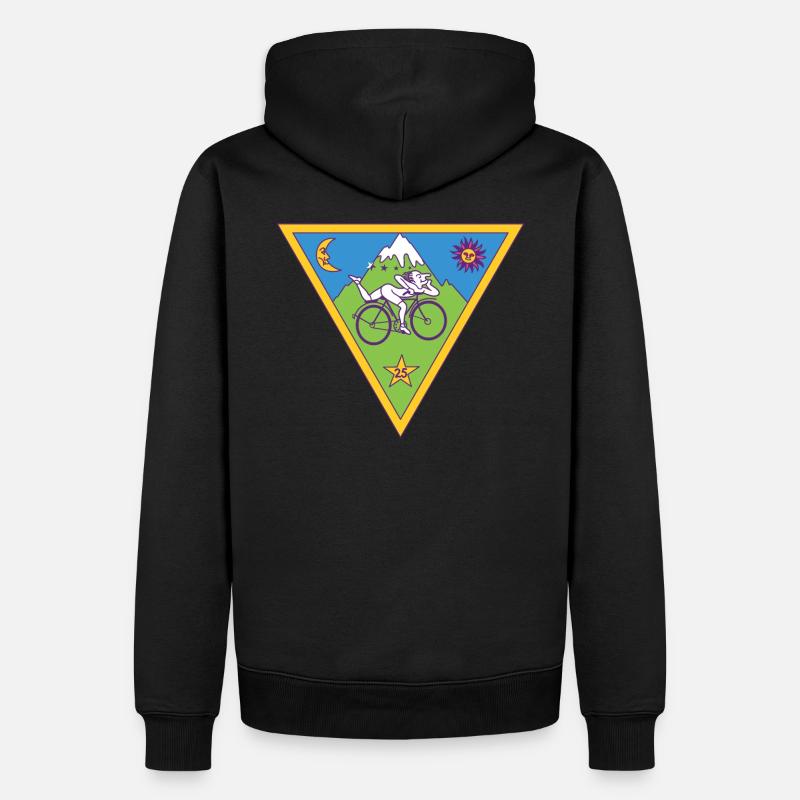 Albert Hofmann LSD Triangle - Sweat à capuche Premium bio Homme - noir