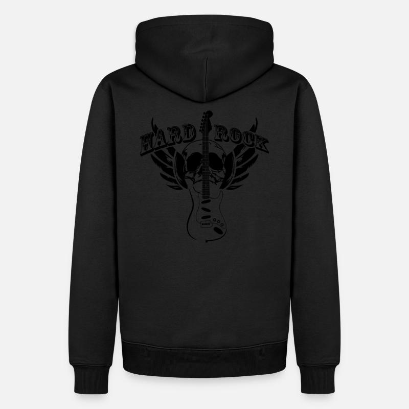 Hard Rock - Männer Premium Bio Hoodie - undefined