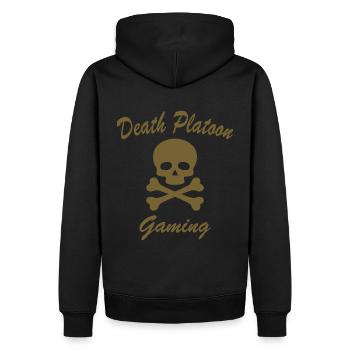 Officiel - Death Platoon Gaming - Sweat à capuche Premium bio Homme - noir - Dos - Nico (187cm)