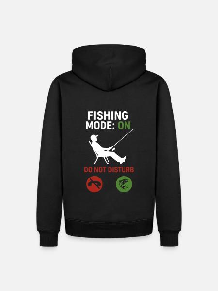 Angelmodus aktiviert – Bitte nicht stören - Männer Premium Bio Hoodie - Schwarz
