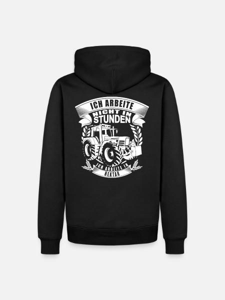 Farmer farming hero gift - Men’s Premium Organic Hoodie - black