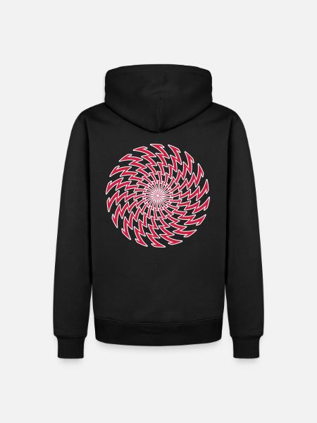 Spirale 23 - Männer Premium Bio Hoodie - Schwarz