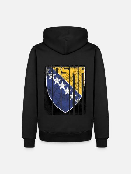 bosna2 - Men’s Premium Organic Hoodie - black