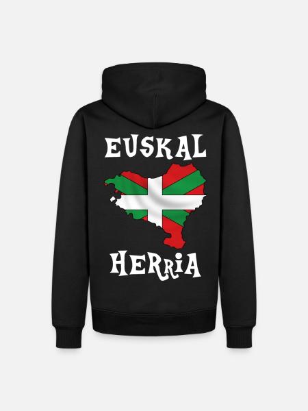 euskal herria design 108 - Men’s Premium Organic Hoodie - black