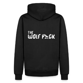 The Wolf Pack - Party JGA - Men’s Premium Organic Hoodie - black - Back - Nico (187cm)