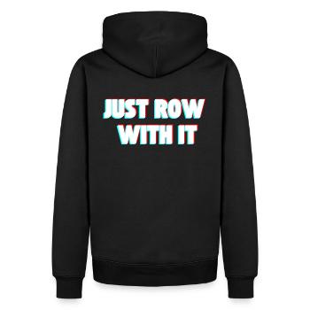 Il suffit de ramer avec lui hilarant Rameur Aviron Slogan Tee - Sweat à capuche Premium bio Homme - noir - Dos - Nico (187cm)