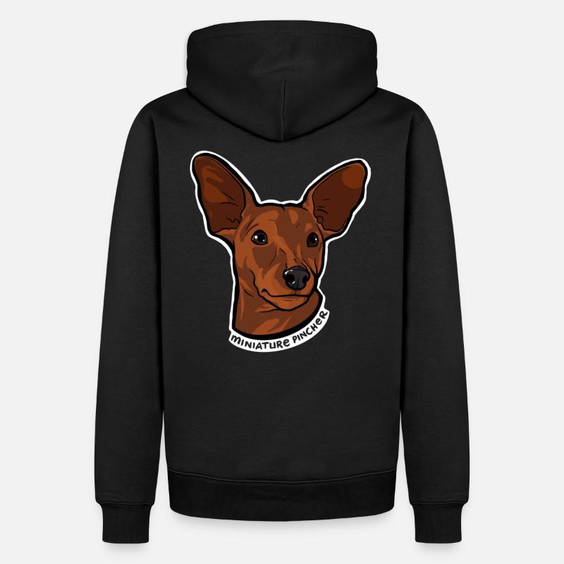 Tiny Giant - Pince miniature - Sweat à capuche Premium bio Homme - noir