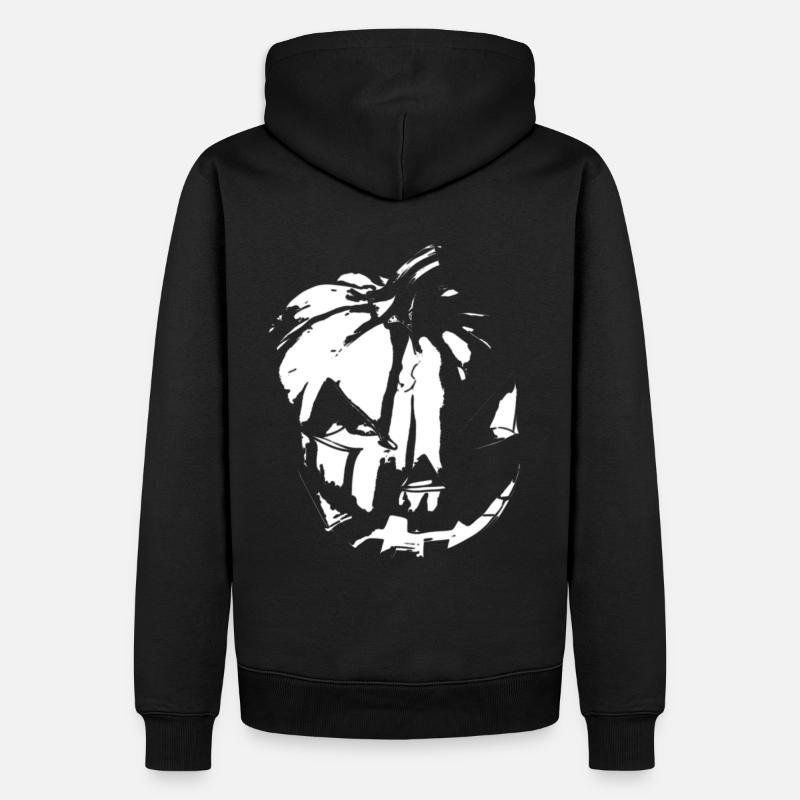 Helloween Pumpkin Halloween - Sweat à capuche Premium bio Homme - noir