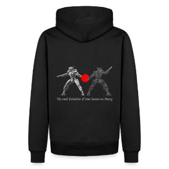 Ai Combat Robot - Sweat à capuche Premium bio Homme - noir - Dos - Nico (187cm)