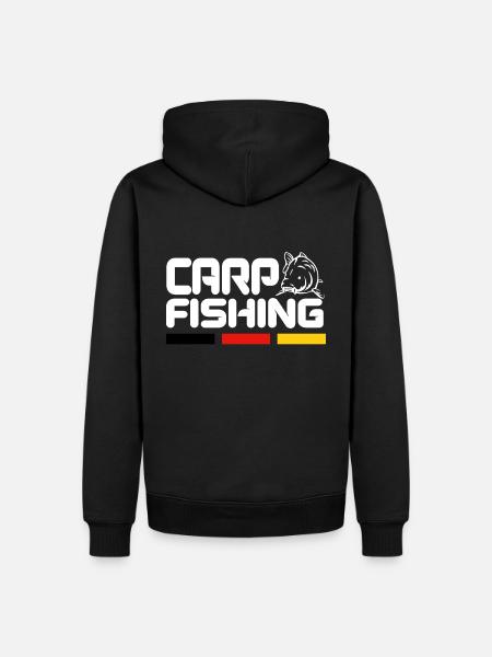 carp fishing Germany - Men’s Premium Organic Hoodie -