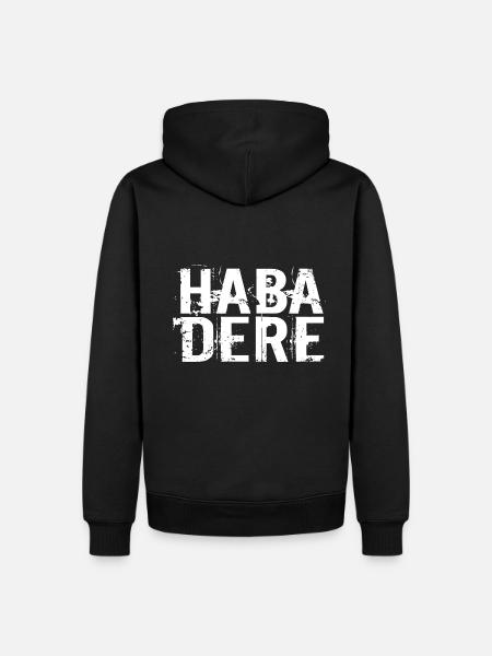 HABA DERE - Men’s Premium Organic Hoodie - black