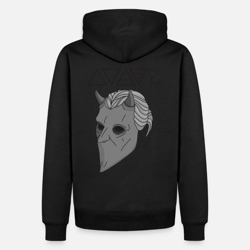 Le Paintless Goule - Sweat à capuche Premium bio Homme - noir