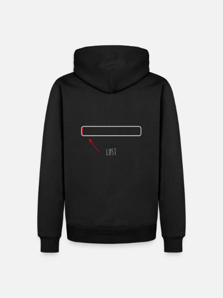 No desire - Men’s Premium Organic Hoodie - black