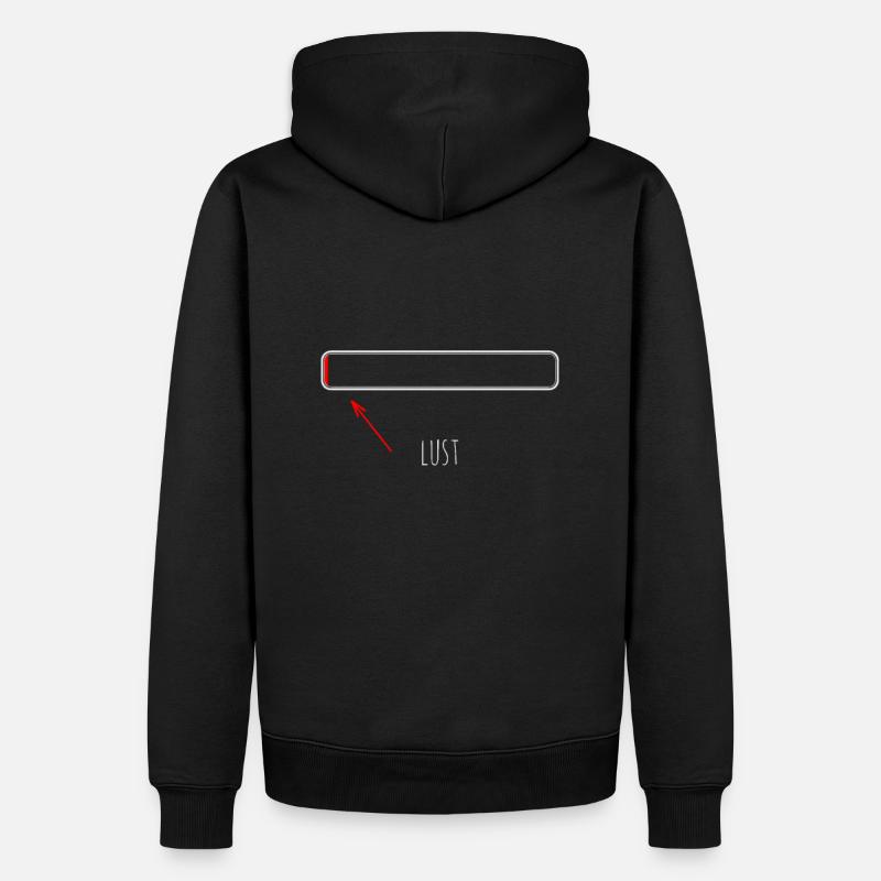 Aucun désir - Sweat à capuche Premium bio Homme - noir