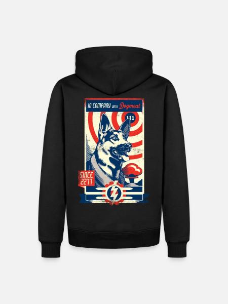 In Company With - Men’s Premium Organic Hoodie - black
