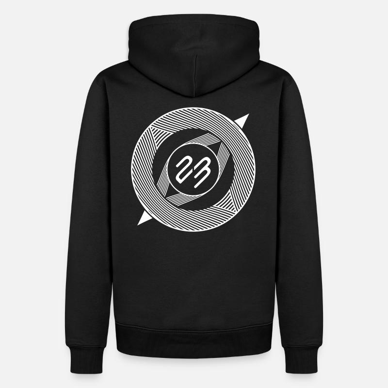 Tekno 23 - Männer Premium Bio Hoodie - Schwarz