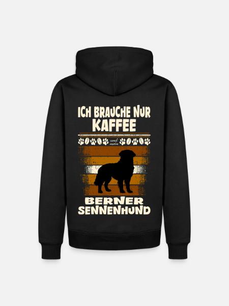 Bernese Mountain Dog - Men’s Premium Organic Hoodie - black