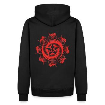 Albert Hofmann LSD 1943 Infinite Trip - Sweat à capuche Premium bio Homme - noir - Dos - Nico (187cm)