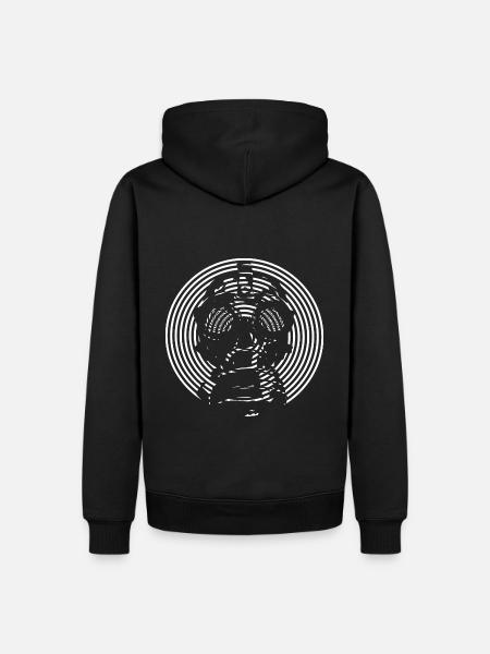 Freetekno - Men’s Premium Organic Hoodie - black