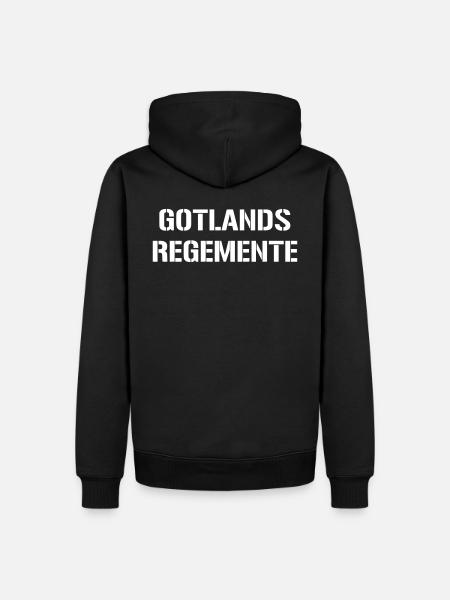 Gotland Regiments - Men’s Premium Organic Hoodie - black