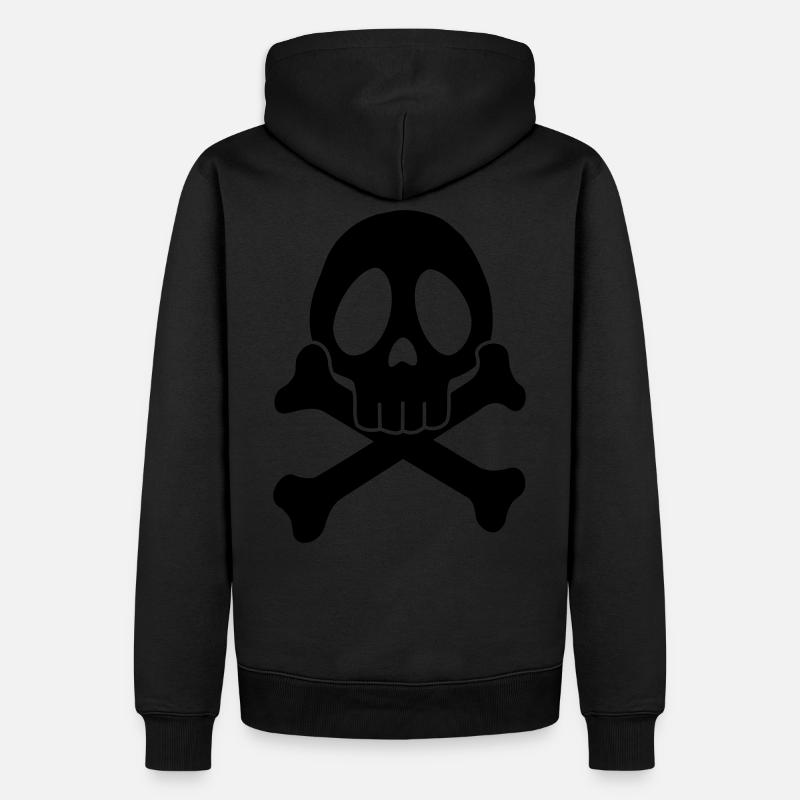 Harlock - Sweat à capuche Premium bio Homme - noir