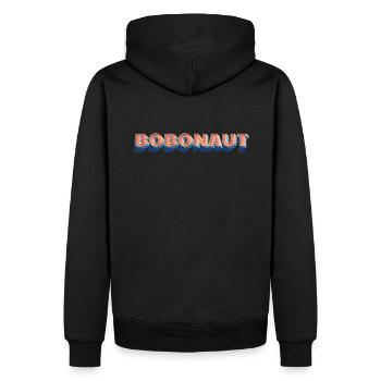 Bobonaut Funny Sayings Funny Verniedlicht Funny - Sweat à capuche Premium bio Homme - noir - Dos - Nico (187cm)